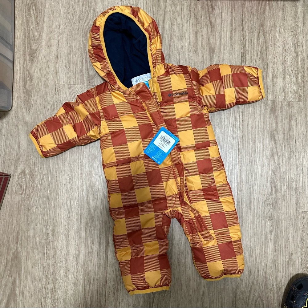 Columbia Boys 3-6 Month Bunting Snowsuit Snow Suit NEW